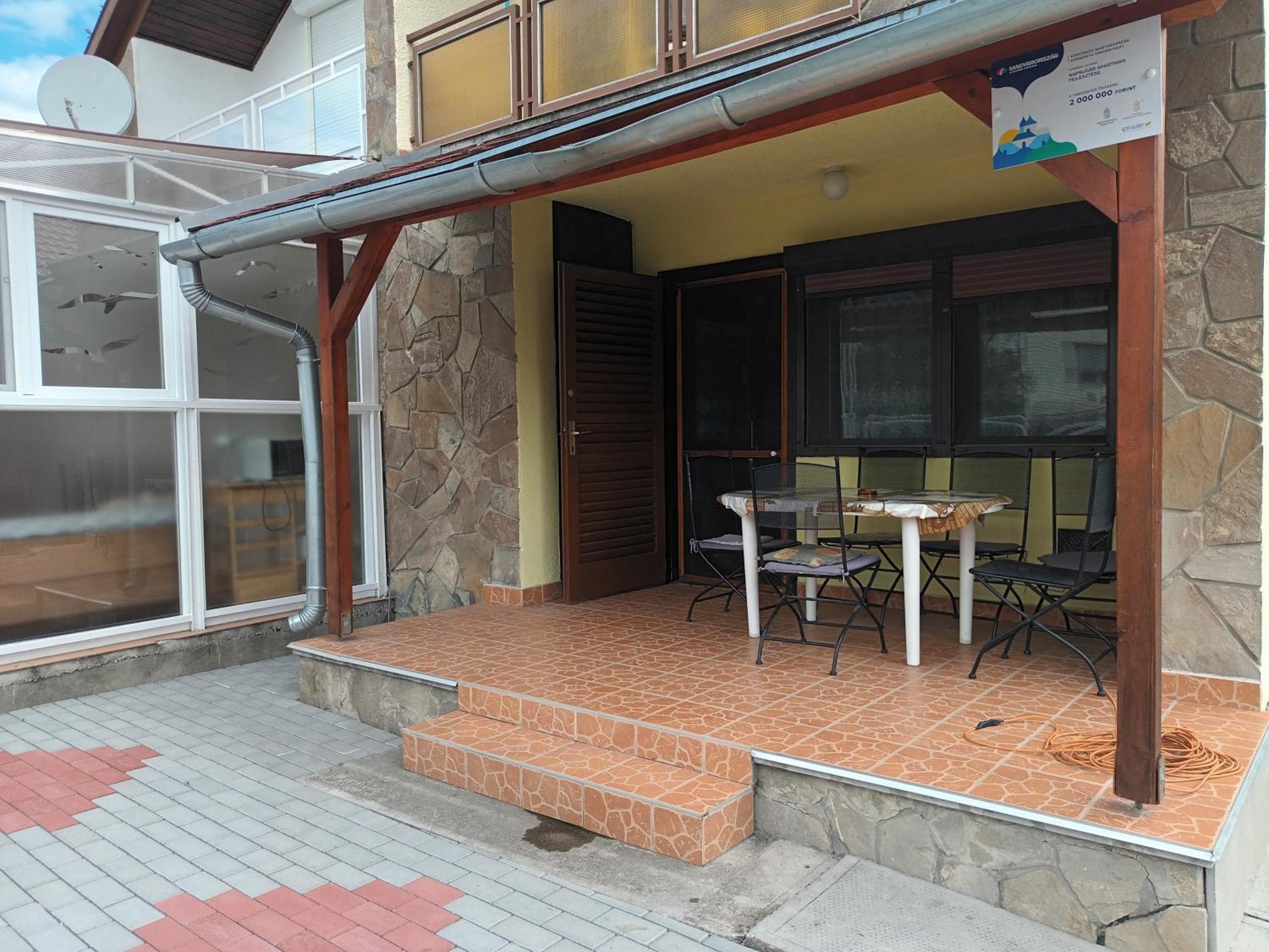 Villa Napsugar Nyaralo Fonyód Esterno foto